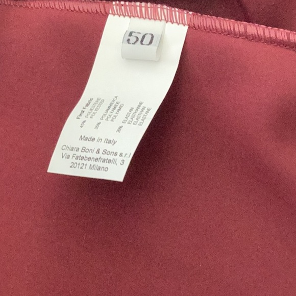 Chiara Boni La Petite Robe
Gudrum Long Velvet Gown.                C - Picture 10 of 10